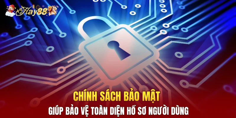 Chính sách bảo mật giúp bảo vệ toàn diện hồ sơ người dùng
